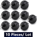 HD 10PCS 6PCS Round Flush Pull Slam Latch Boat Deck Hatches for RV Boat Marine Deck Hatches Lift Pull Handle With Keys - KiwisLove