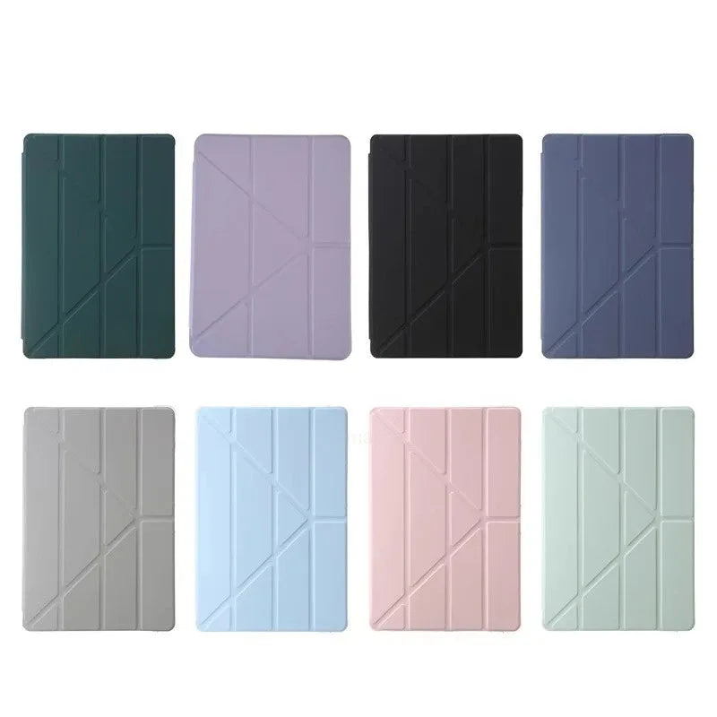 Magnetic Y-fold Case for Samsung Galaxy Tab S10 FE+ 131'' 10.9'' 2025 A11/S11/S10/S9/S8/S7Plus 12.4'' 11'' for Samsung S9+/S9 FE