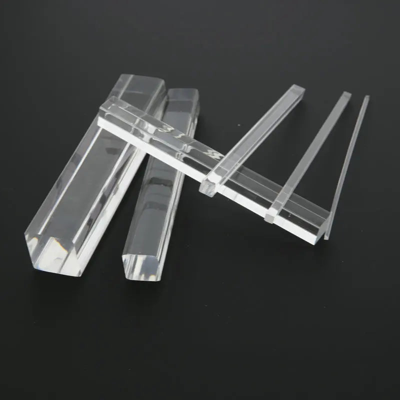1-10pcs Acrylic square rod, hyaline plastic rod, acrylic rod Length 100-500mm DIY craft architectural model material