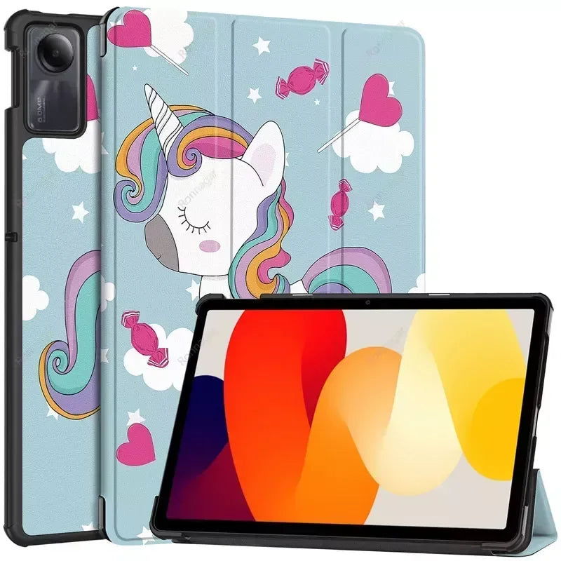 Cute Cartoon Case for Xiaomi Redmi Pad 2 2025 for Redmi Pad SE 2023 Case 11'' 8.7'' for XiaoMi 6/5 11inch Painted Hard Back Case