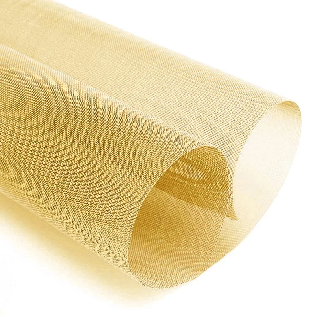 1pcs 20-200Mesh Brass Woven Wire Mesh Shielding Fabric 15x15/30x30/30x90cm Copper Wire Paint Filter Screen
