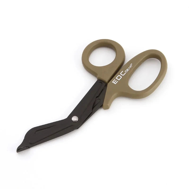 2024 Survive Rescue Scissor Trauma Gauze Cutter Emergency First Aid Shear Outdoor Paramedic Bandage Medical Scissors Tool