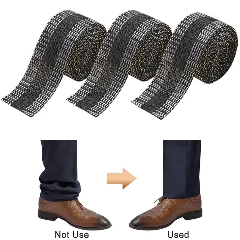 NZ Stock DIY Sewing Fabric Self-Adhesive Pants Paste Iron on Pants Edge Shorten Repair Pants for Jean Clothing and Jean Pants Apparel