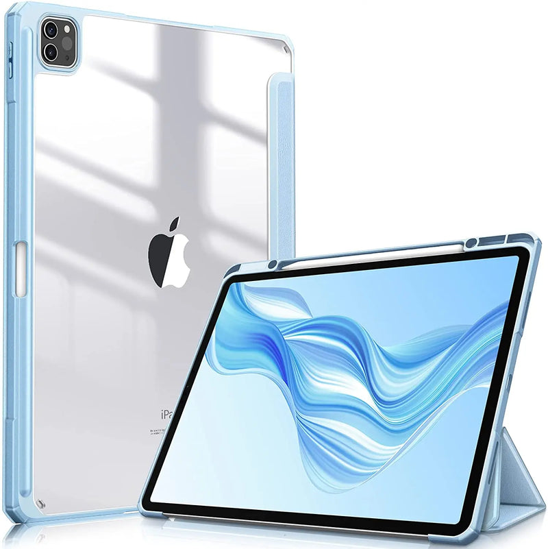 For iPad Case 10.2 9th 8th 7th 10 10th Generation Pro 11 13 2024 12.9 2022 Cover Pencil Holder Funda For iPad Air 5 4 10.9 Cases - KiwisLove