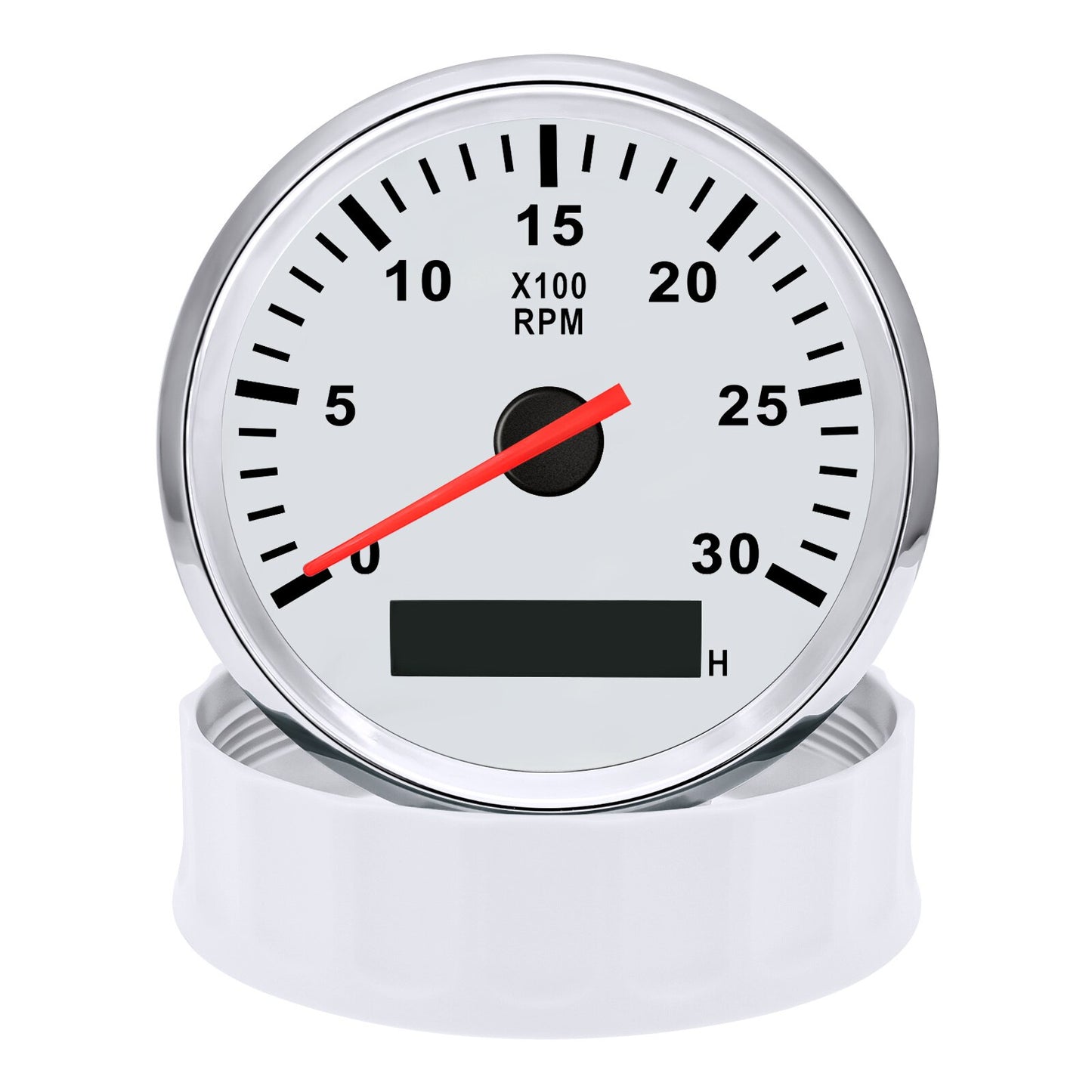 HD 3000 4000 6000 7000 8000 RPM 85MM Tachometer Tacho Gauge Red Light For Car Boat Diesel Gasoline Engine RPM Meter 12V/24V - KiwisLove