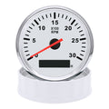 12V/24V 85mm Marine Tacho Meter Gauge LCD Digital Hourmeter Boat Tachometer 3000~8000RPM Toerenteller Hour Meter RPM Sensor - KiwisLove
