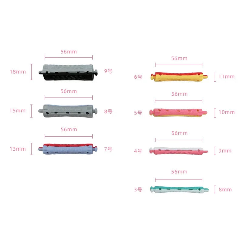 다운펌 Heatless Hair Curler No Heat Hair Rollers Soft Curling Rod Pull Core Lazy Curls Flexi Rods Wave Formers Hair Styling Tools - KiwisLove