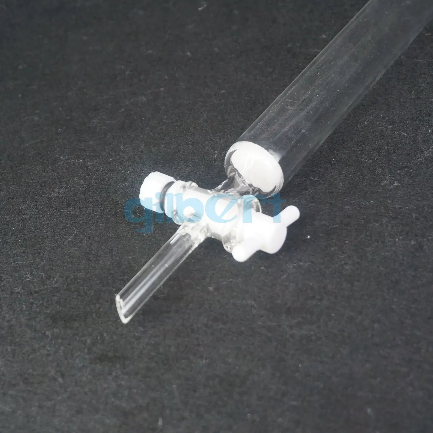 30x300mm 24/29 Glass Chromatography Column PTFE Stopcock Ground Cone Fritted - KiwisLove
