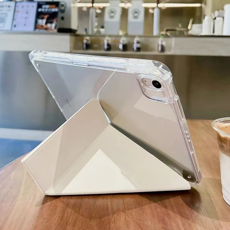 For iPad Air 5 Air 6 A16 11th M3 iPad Pro 11 12.9 13 10 Gen 10.5 10.2 9th 8th 6th 5th 9.7" Mini 7 6 Smart Case with Pen Holder - KiwisLove