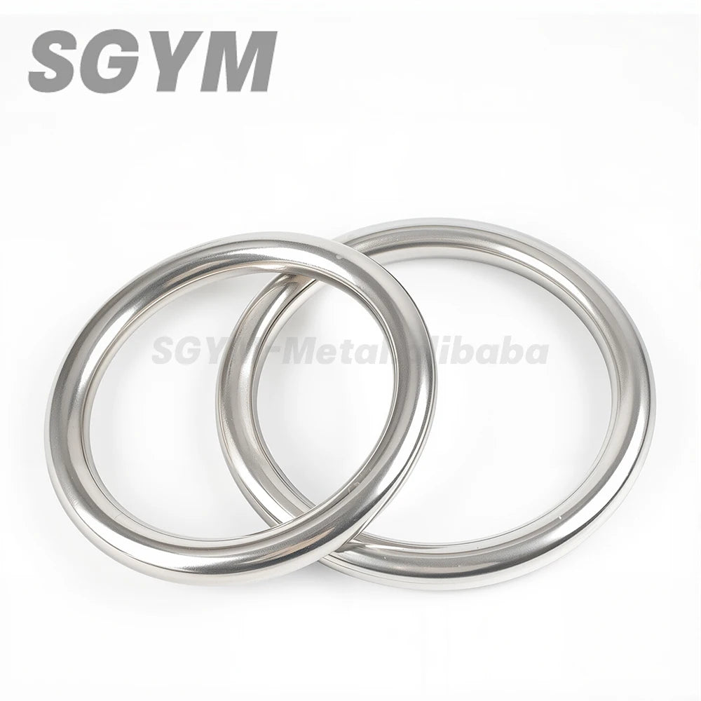 316/304 Stainless Steel Round O Ring M3 M4 M5 M6 M8 Rust Smooth Solid Strong O Ring Fishing Yoga Hanging Welded Rings
