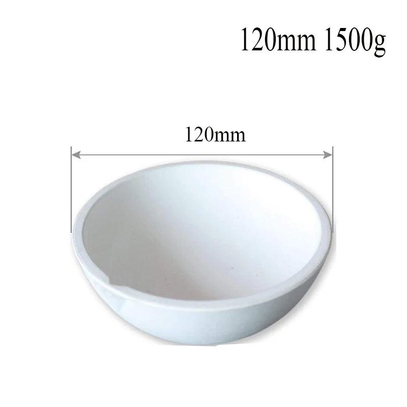 100g-2500g Quartz bowl crucible High Temperature Furnace Melting Casting Refining Silver Jewelry tools