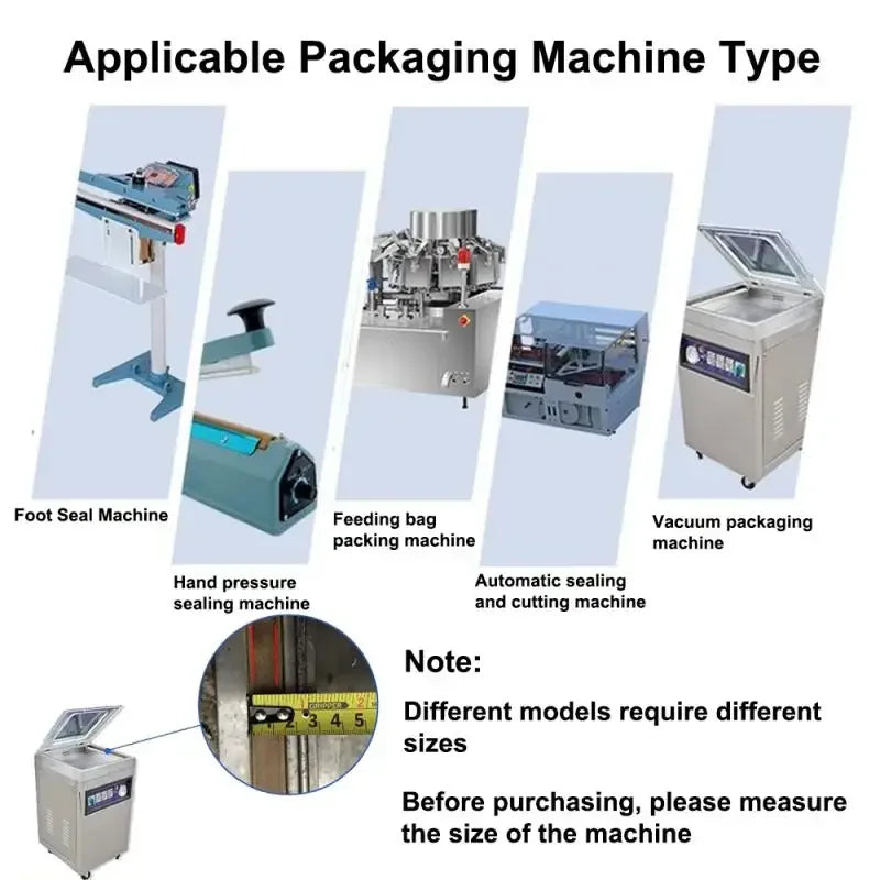 5m Nichrome Flat Heater Wire For Heating Elements Strip Accessories of Vacuum Sealing Packaging Machine Heating Sealer Parts