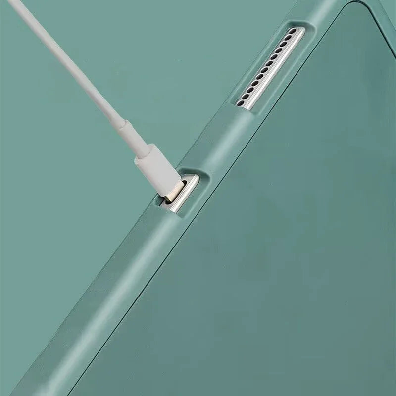 For New Galaxy Tab S6 lite 10.4 2024/2022 Sleep Case With Pen Holder Cover Galaxy Tab S6 lite 10.4'' SM-P620/P625/P610/P615/P619