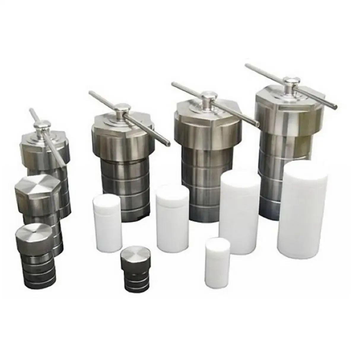 5ml 10ml 15ml 25ml 50ml 100ml 150ml 200ml 250ml 500ml PTFE Chamber In Hydrothermal Synthesis Autoclave Reactor Lined Vess - KiwisLove