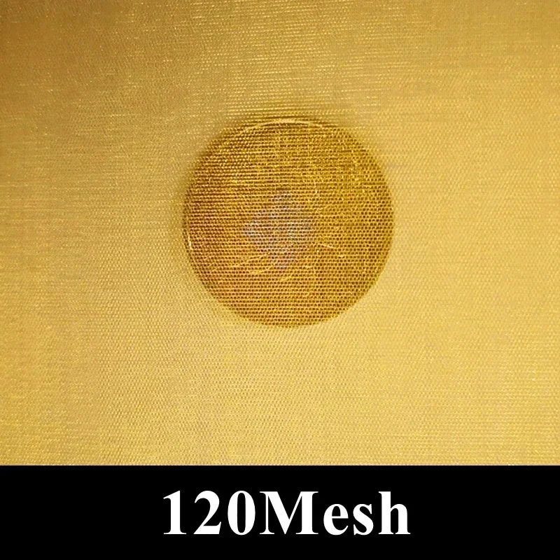 1pcs 20-200Mesh Brass Woven Wire Mesh Shielding Fabric 15x15/30x30/30x90cm Copper Wire Paint Filter Screen