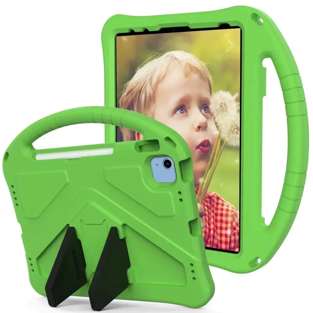 EVA Kids Case for iPad A16 2025 11th Air11 13 2024 Pro11 12.9 13 2024 Cover 10.2 7 8 9 10th Air4 5 10.9 Mini 1 2 3 4 5 6 7 Stand