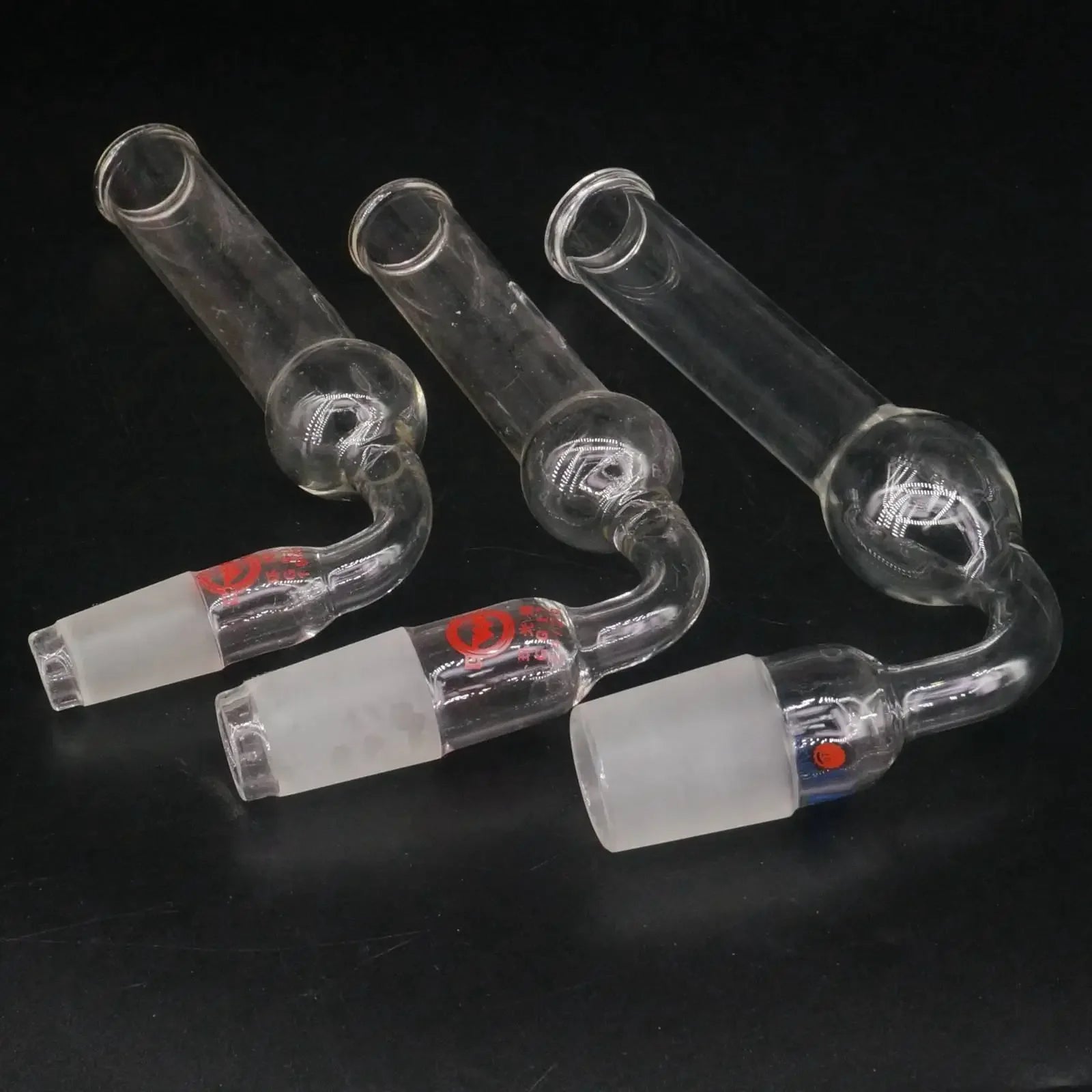 Laboratory Chemistry Supplies 10/19 14/23 19/26 24/29 29/32 Joint Bend Drying Tube Glass Adapter - KiwisLove