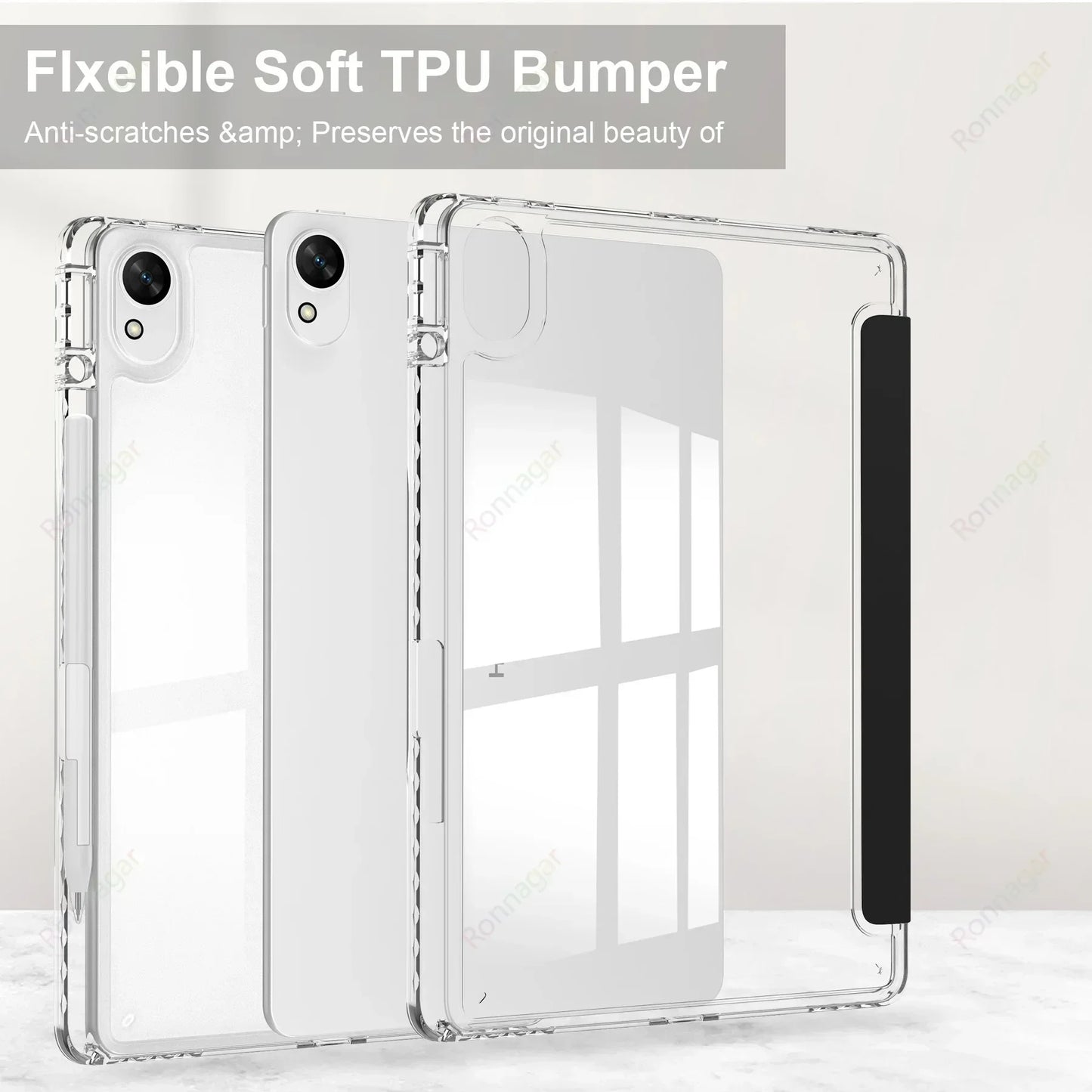 Trifold Case for Huawei MatePad 11.5S 2024 Protective Cover for Matepad 11.5s PaperMatte DMG-W00 TGR-W10 11.5 with Pencil Holder