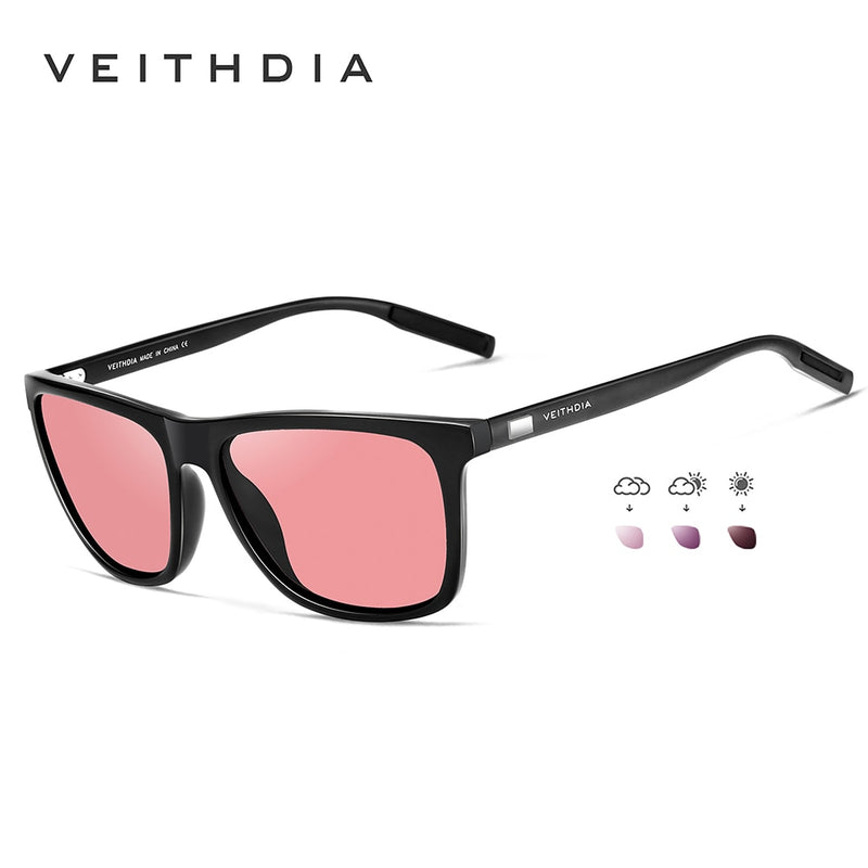 VEITHDIA Sunglasses Pilot Men Brand Driving Fashion Polarized UV400 Lens Unisex Vintage Eyewear Male Glasses For Women VT6108 - KiwisLove