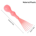 1PCS Wooden Comb Cleaner Delicate Cleaning Removable Hair Brush Comb Cleaner Tool Handle Embeded Tool
