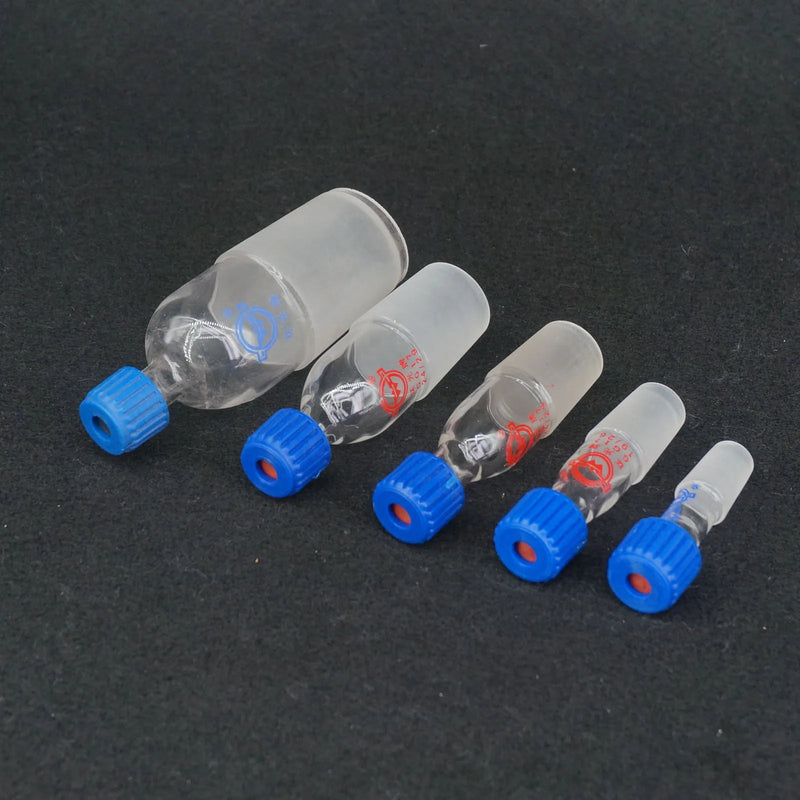 #14 #19 #24 #29 #34 #40 Lab Glass Bushing Thermometer Adapter Screw Cap Multiple Stopper Ground Joint