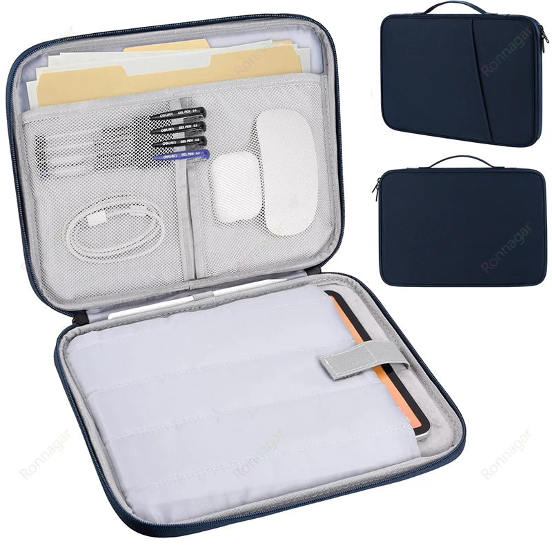 For 2025 NEW iPad Pro11 Inch 13 Inch Accessories Sleeve Case Tablet Carrying Bag iPad9 10 Air5/4th Galaxy Tab A8/A7/S8/S7 Xiaomi