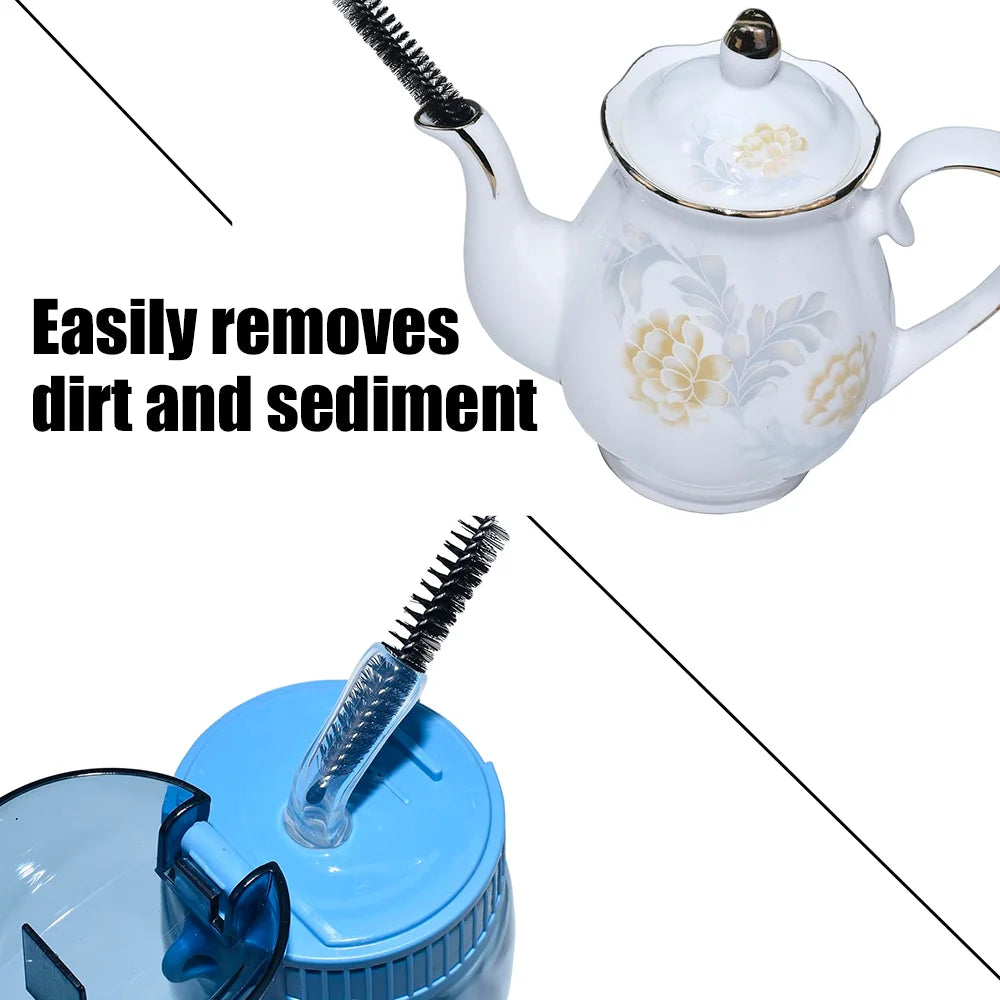 10PCS Cleaning Brush Set Multifunctional Detail Nylon Brushes for Straw/Lab Tube/Sippy Cup/Pipe/Keyboard/Spray Gun/Tool Cleaning - KiwisLove