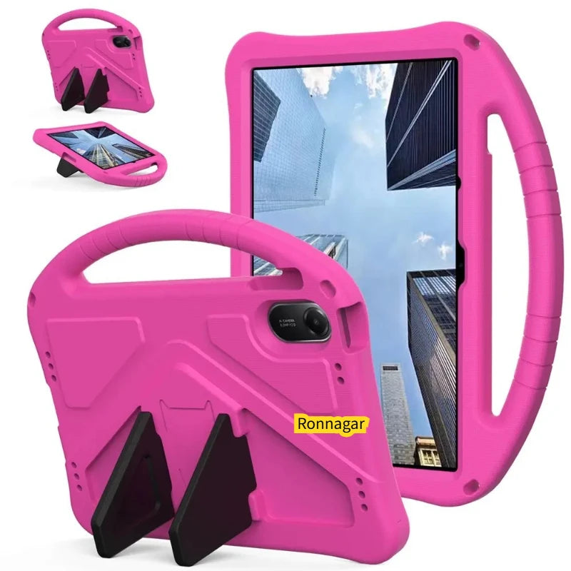 Kids EVA Case For Xiaomi Redmi Pad 2 2025 Pro 12.1 SE 2023 11inch for Mi Pad 5 6 7 Shockproof EVA Tablet Case Handle Stand Funda