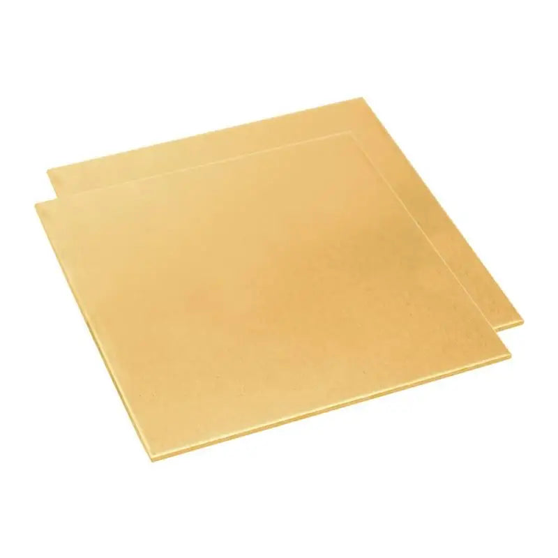 1pcs Brass Plate Thickness 0.1-6mmx100x100mm Brass Sheet Cutting CNC Frame Model Mould DIY Contruction Brass Pad