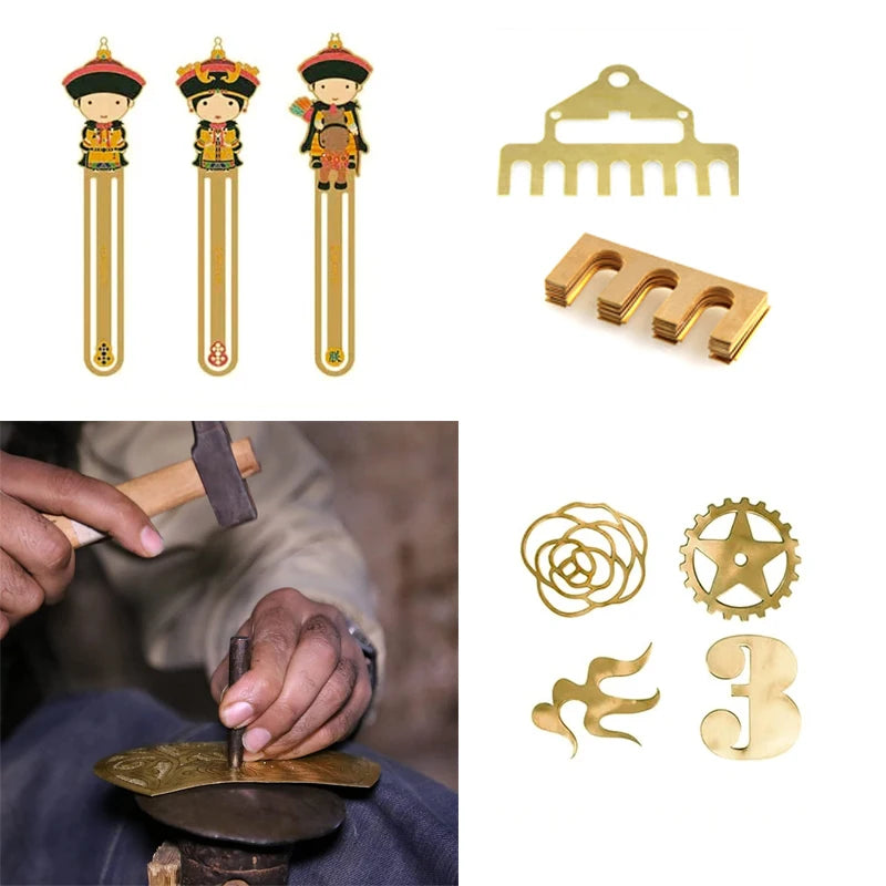 1pcs Brass Plate Thickness 0.1-6mmx100x100mm Brass Sheet Cutting CNC Frame Model Mould DIY Contruction Brass Pad