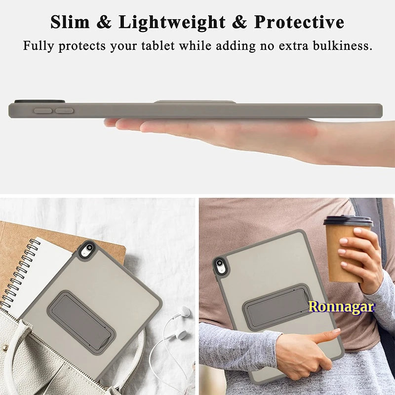 For iPad A16 11th Gen 2025 Case Air11 13inch Pro11 13 M4 Pro12.9 6th 5th Air4 5 10.9 10th 9th 8th 10.2 9.7 5th 6th Stand Holder