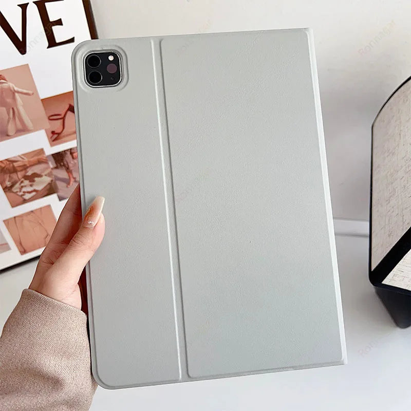 For iPad A16 11th 10 10th 9 9th Generation iPad Air11 13 M2 M3 2025 2024 Case Pro 11 12.9 13 inch 10.2 9.7 2017 2018 Stand Cover