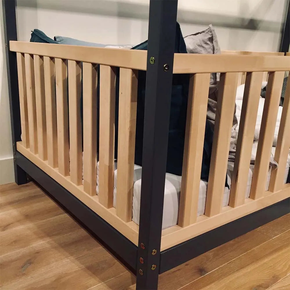 82pcs/set M6 Hex Socket Head Cap Furniture Screws Bolts zinc plated Baby Bed Bolts and Barrel Nuts Assorted Kit for Crib Cabinet