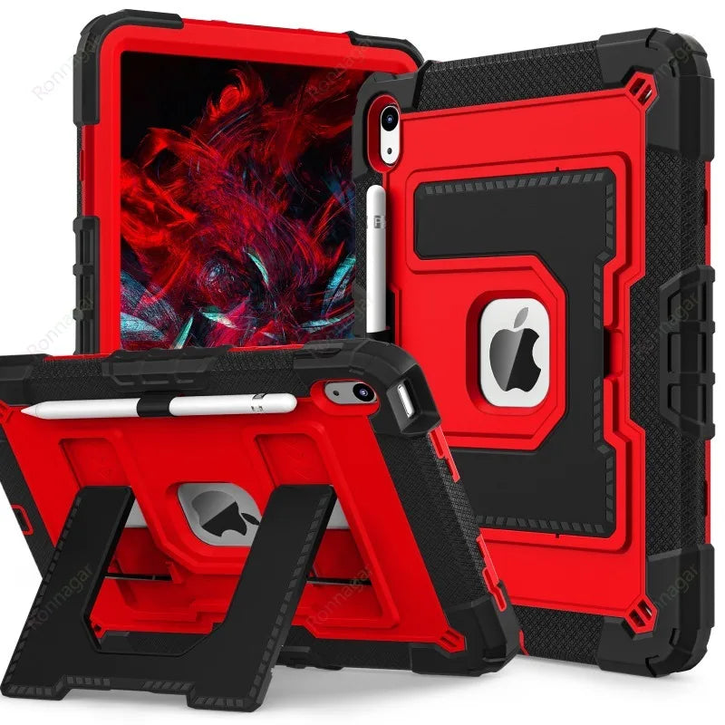 Kids Friendly Case for iPad A16 11th Gen 2025 iPad Air11 M2 M3 Air4 510.9 10th 9th 8 7 10.2 mini 6 7 Heavy Duty Protective Case