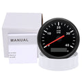 12V/24V 85mm Marine Tacho Meter Gauge LCD Digital Hourmeter Boat Tachometer 3000~8000RPM Toerenteller Hour Meter RPM Sensor - KiwisLove