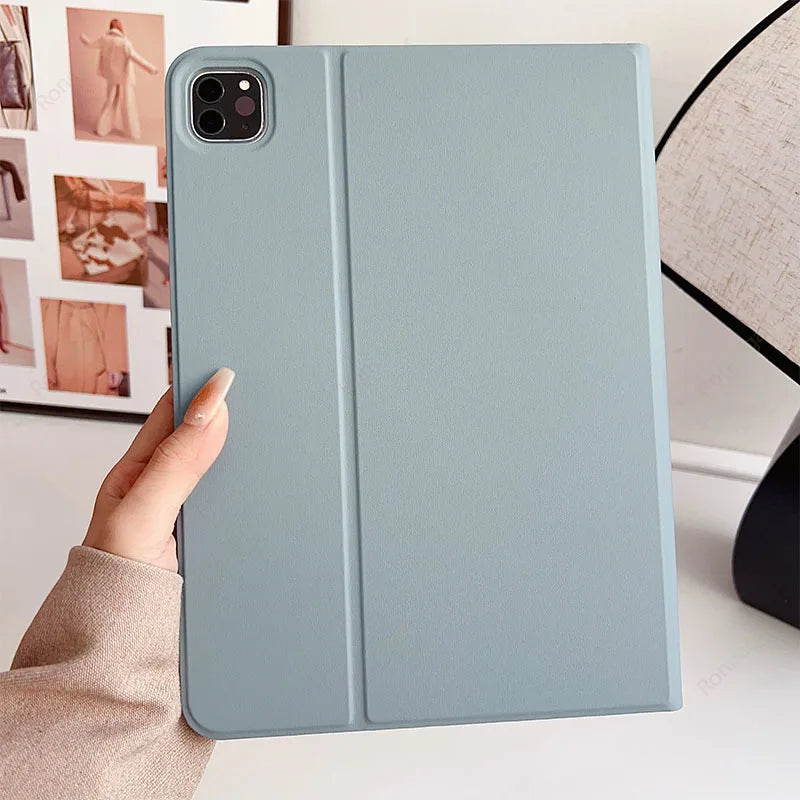 For iPad A16 11th 10 10th 9 9th Generation iPad Air11 13 M2 M3 2025 2024 Case Pro 11 12.9 13 inch 10.2 9.7 2017 2018 Stand Cover