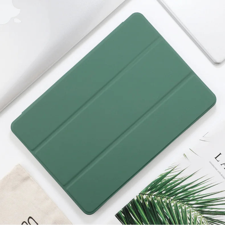 For iPad air 5 Case 2022 10.9 Pro 11 inch 2024 with Pencil Holder Cover 2018 9.7 Air 2/3 10.5 2021 10.2 6/7/8/9/10th Generation - KiwisLove