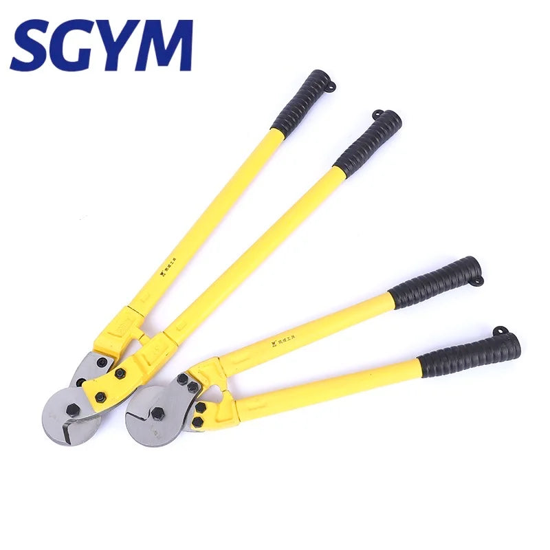 1pcs 450mm 18" For 5MM-6MM pvc Wire Rope Heavy duty cutter for Steel sling scissor for steel wire rope cable