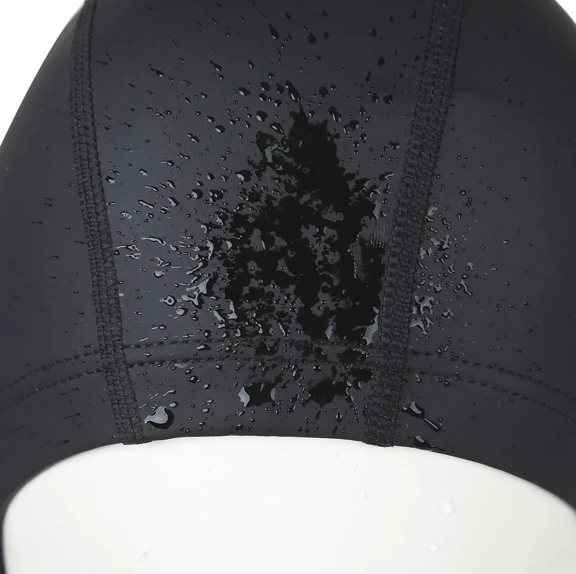 Silicone swim caps Swim Cap Adult Silicone Waterproof PU Unisex Solid Color Pool Diving Cap Long Hair