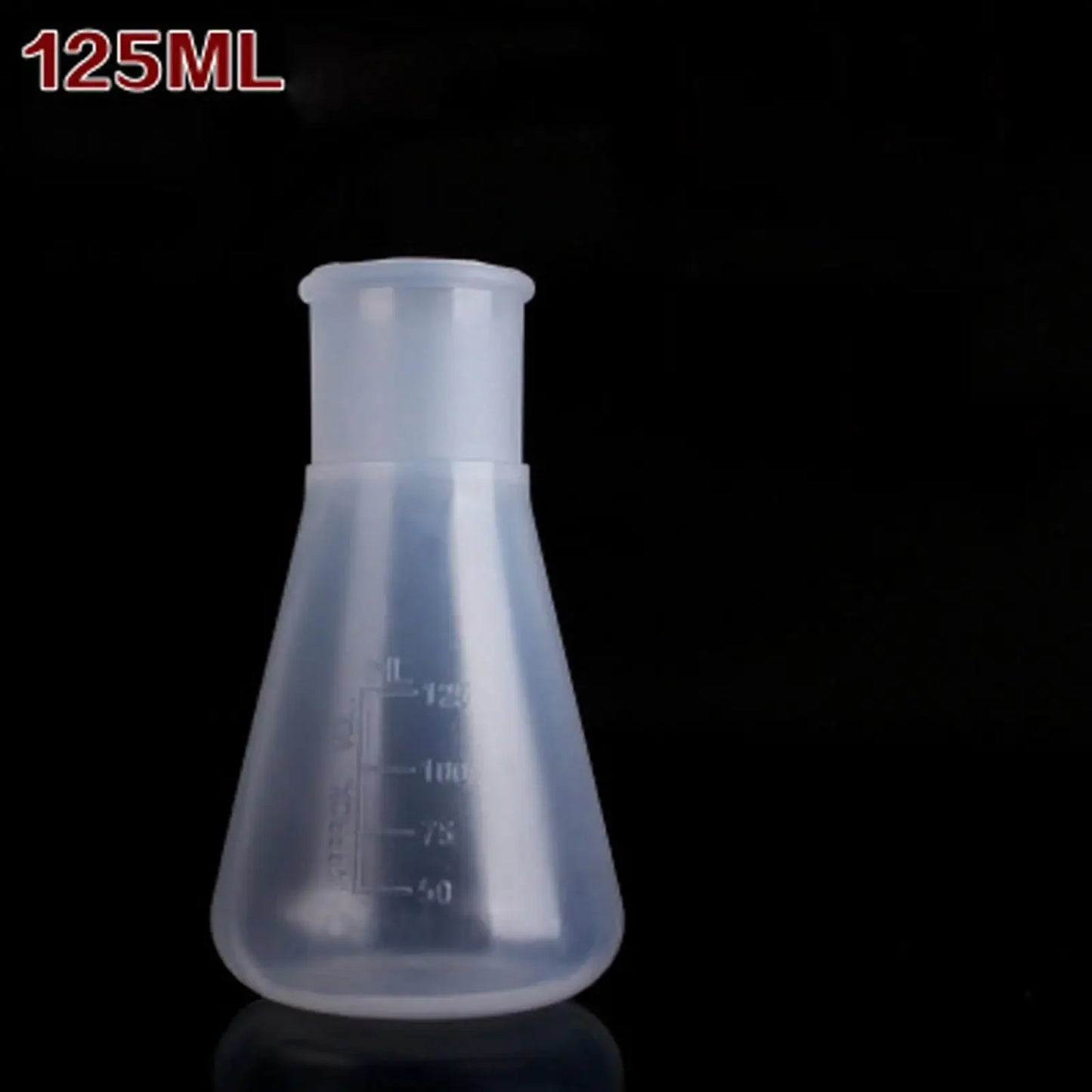 25/50/100/125/250/500/1000/2000ML PP Conical Erlenmeyer Flask Without Cap Lab Teaching Experiment - KiwisLove