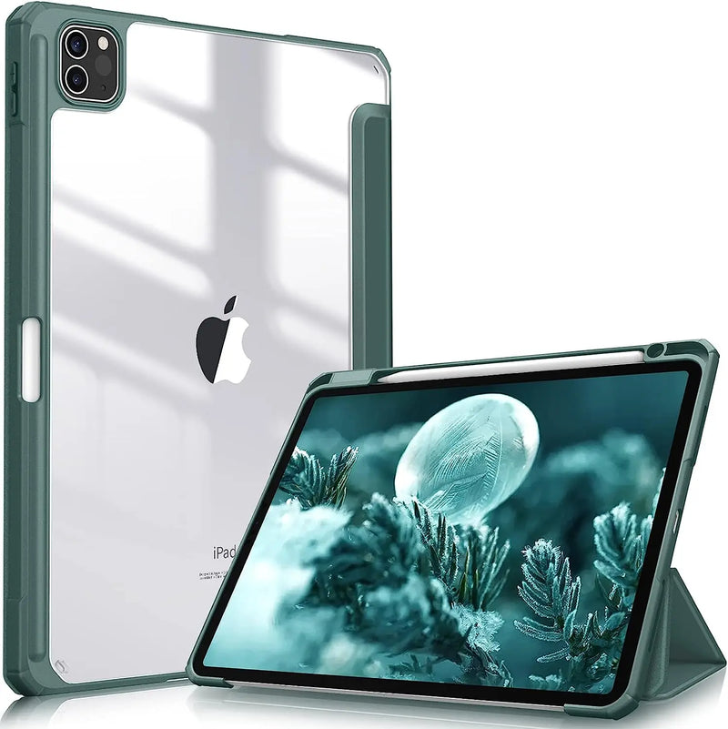 For iPad Case 10.2 9th 8th 7th 10 10th Generation Pro 11 13 2024 12.9 2022 Cover Pencil Holder Funda For iPad Air 5 4 10.9 Cases - KiwisLove
