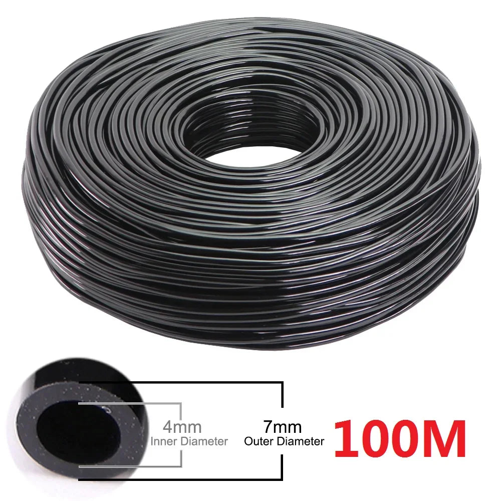 5-50M Garden Drip Irrigation System Automatic Watering Water Hose Micro Drip Watering Kits with Adjustable 8 Holes Drippers