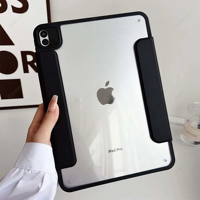 Removable Magnet Case for iPad A16 11th 2025 2024 iPad Air11 Air13 M3 M2 Pro11'' 12.9'' 13'' Air 4 5 10th 9th 10.9 10.2 9.7 10.5