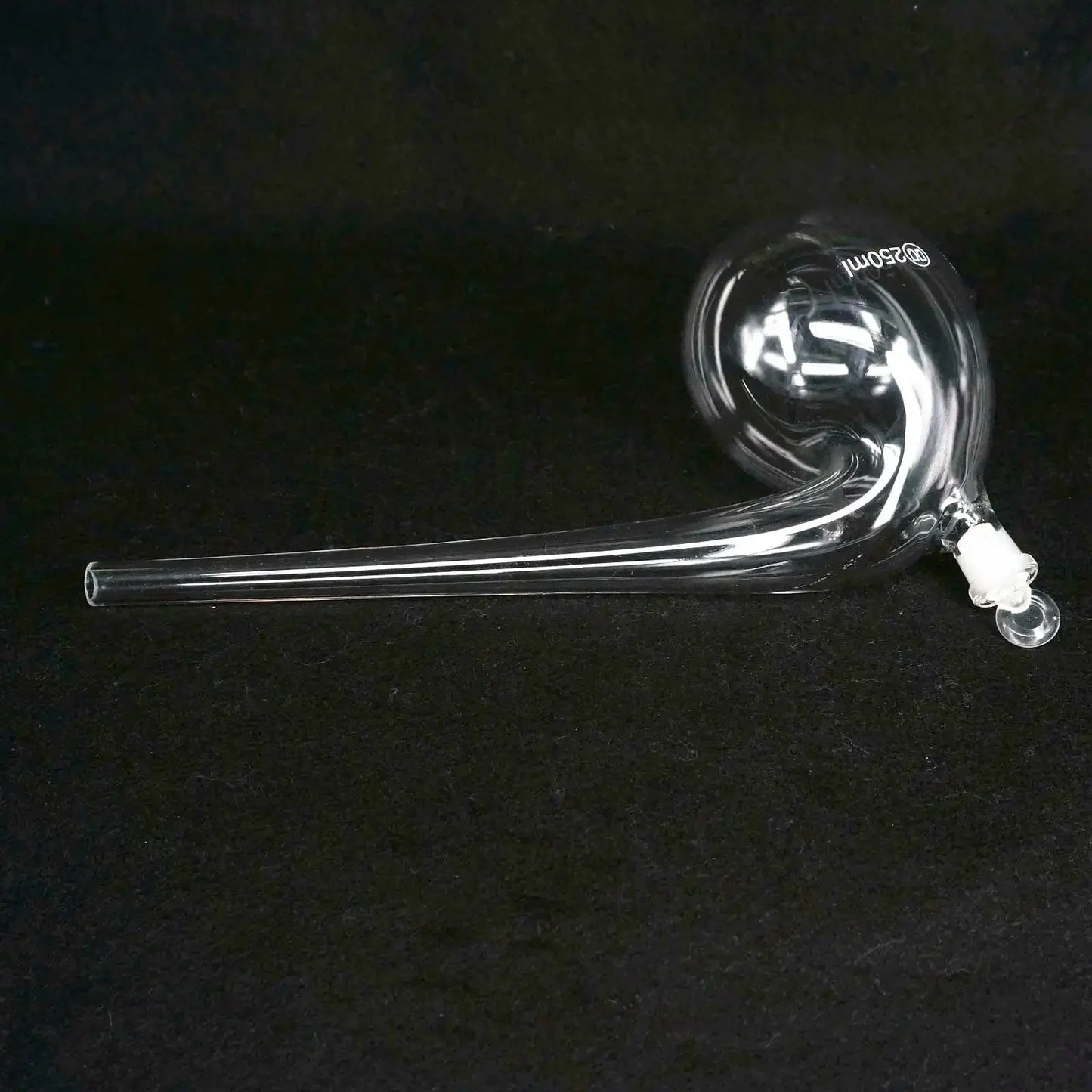 125ml 250ml 500ml 1000ml 2000ml Borosilicate Glass Retort with Ground-in Stopper Round Bottom Labware - KiwisLove