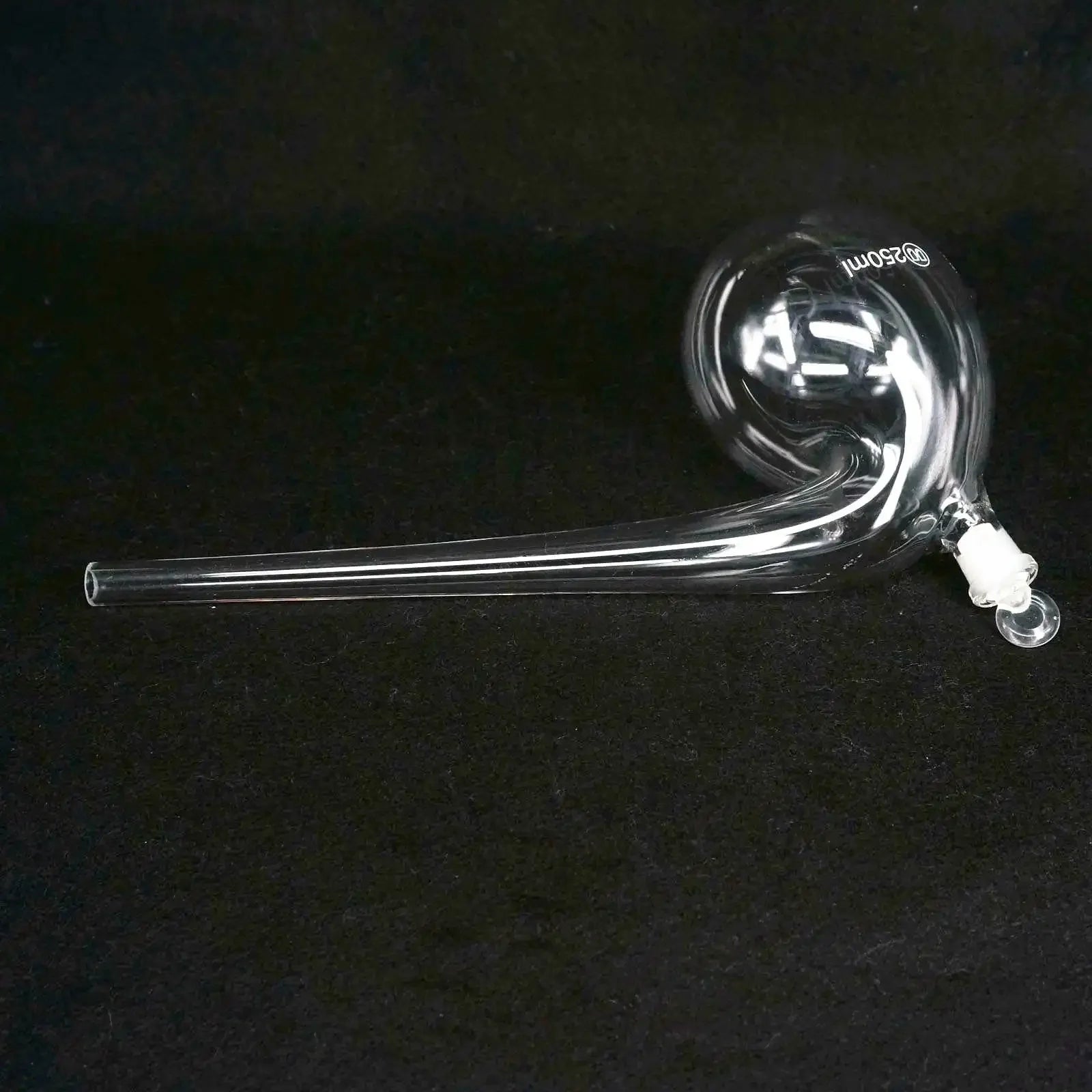 125ml 250ml 500ml 1000ml 2000ml Borosilicate Glass Retort with Ground-in Stopper Round Bottom Labware - KiwisLove