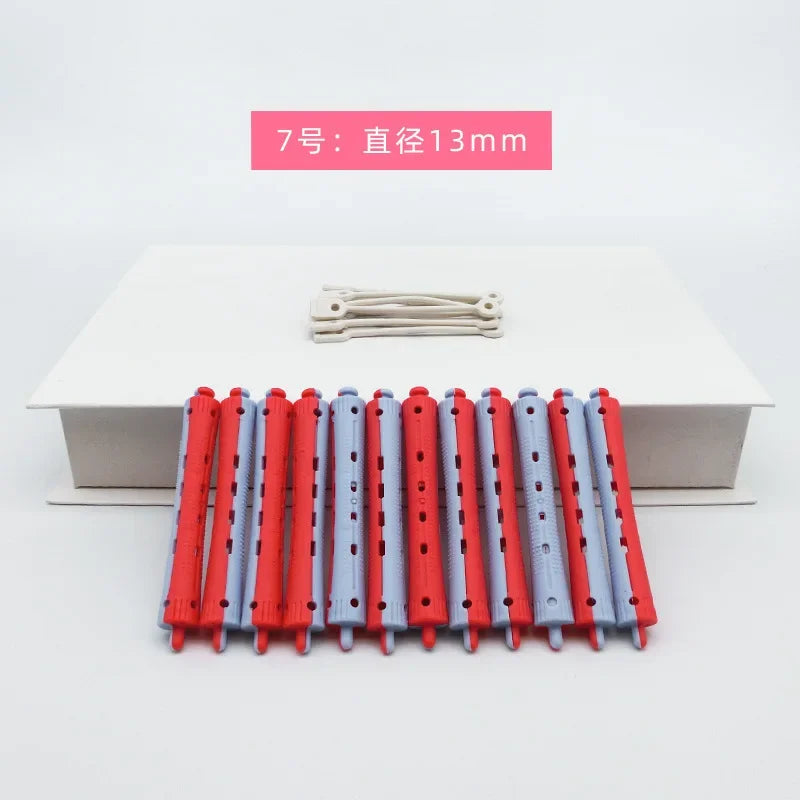 다운펌 Heatless Hair Curler No Heat Hair Rollers Soft Curling Rod Pull Core Lazy Curls Flexi Rods Wave Formers Hair Styling Tools - KiwisLove