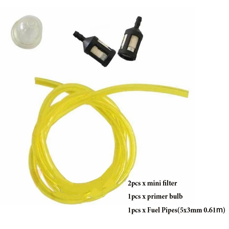 1-3meter Fuel Gas Line Pipe Hose String Tube Petrol Line for Trimmer Chainsaw Blower Tool 2x3.5/2.5x5/3x5/3x6/2.4x4.8mm