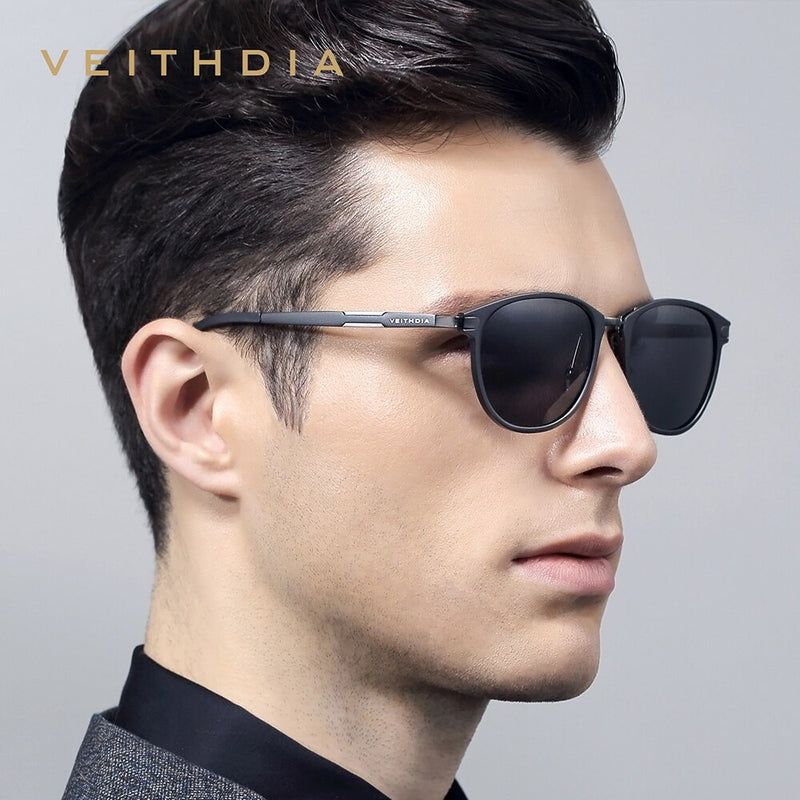 VEITHDIA Brand Sport Sunglasses Aluminum Eyeglasses Polarized Lens Vintage Eyewear Male Driving Sun Glasses For Men/Women VT6680 - KiwisLove
