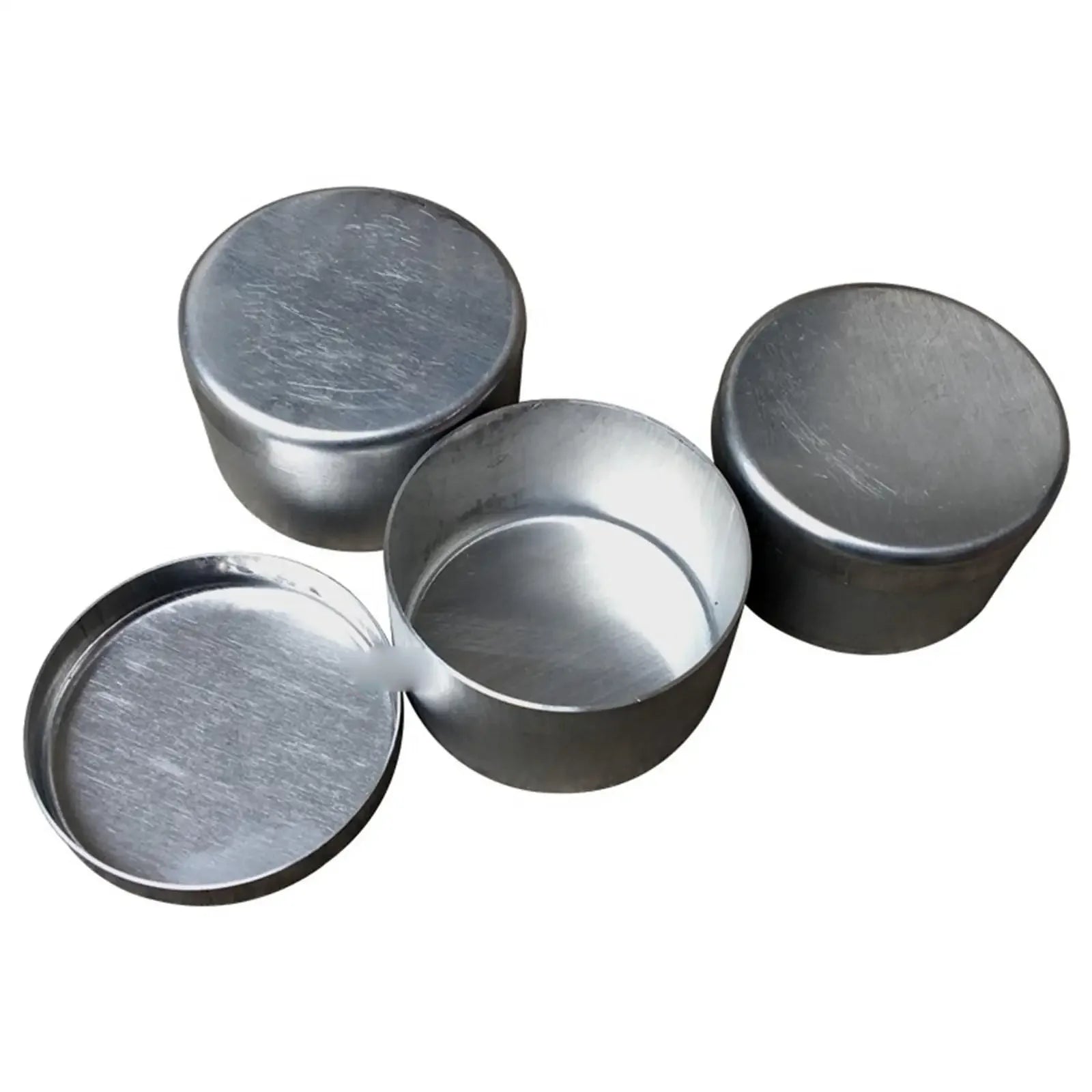 Aluminium  O/D 40mm To 100mm Height 25mm To 55mm Soil Weighing and Moisture Measuring Box Can Lab - KiwisLove