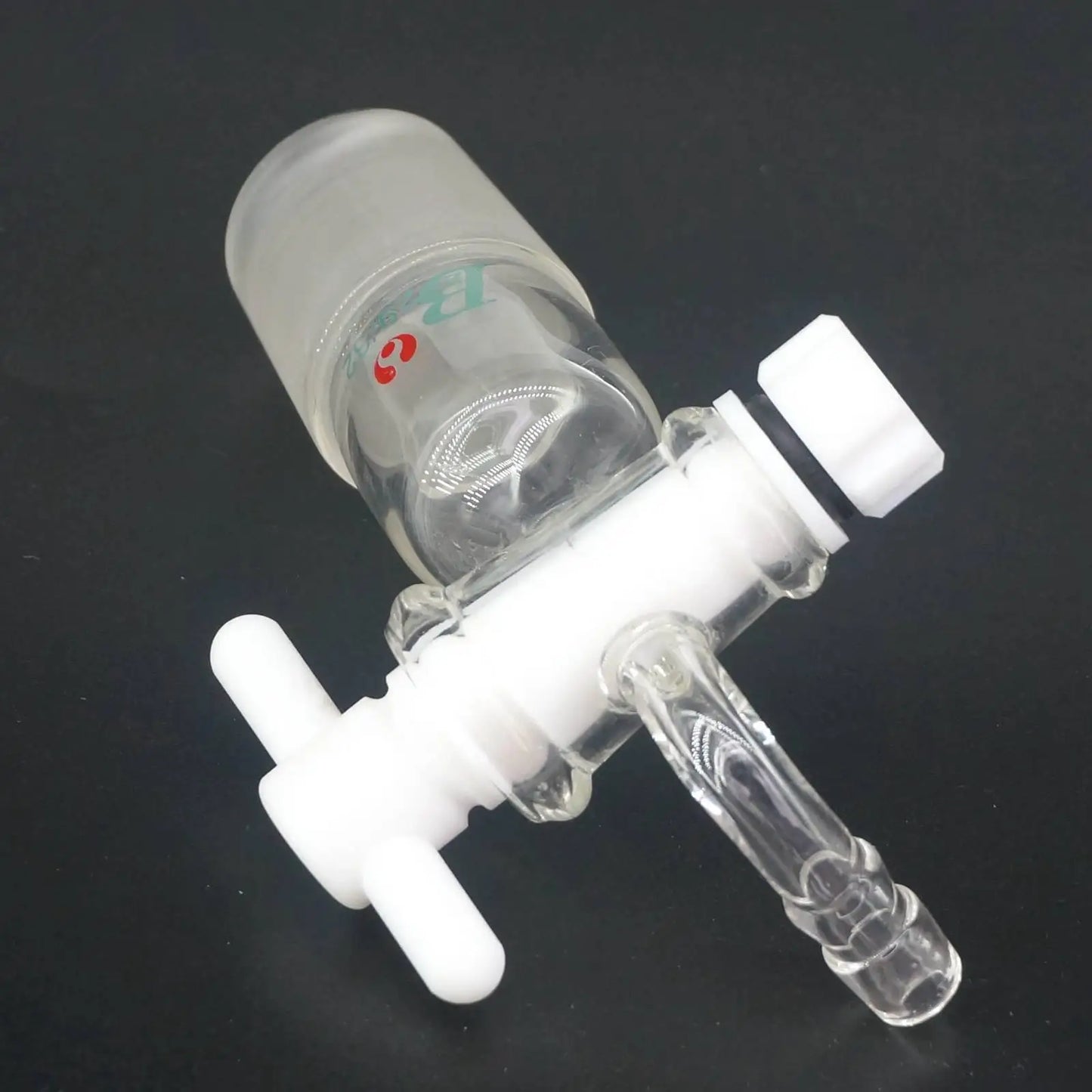 14/23 19/26 24/29 29/32 Joint Lab 90 Degree Adapter With PTFE Stopcock Ware - KiwisLove